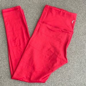 Zyia Light n Tight Red Leggings